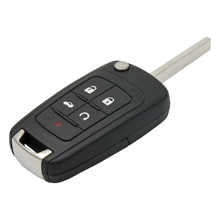 KeylessFactory:Remote Flip Keys:GM 5 Button HS Flip Key